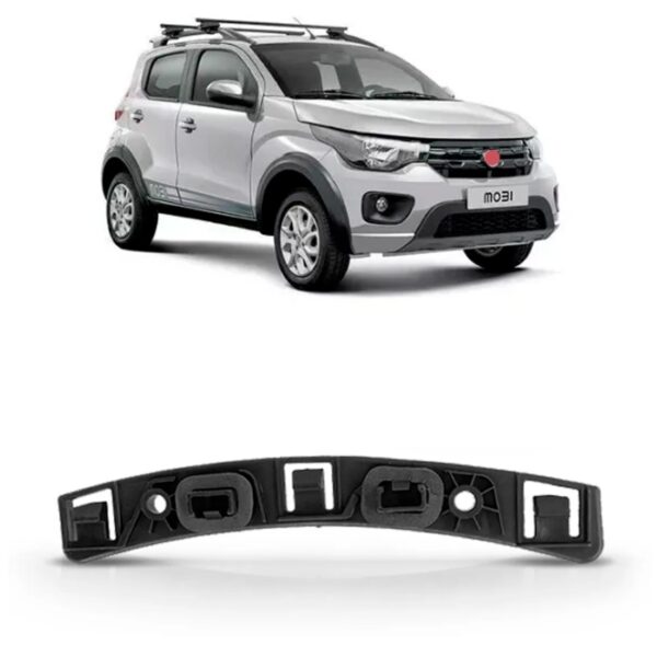 Suporte Guia Parachoque Traseiro Mobi 2016 Em Diante Lado Direito