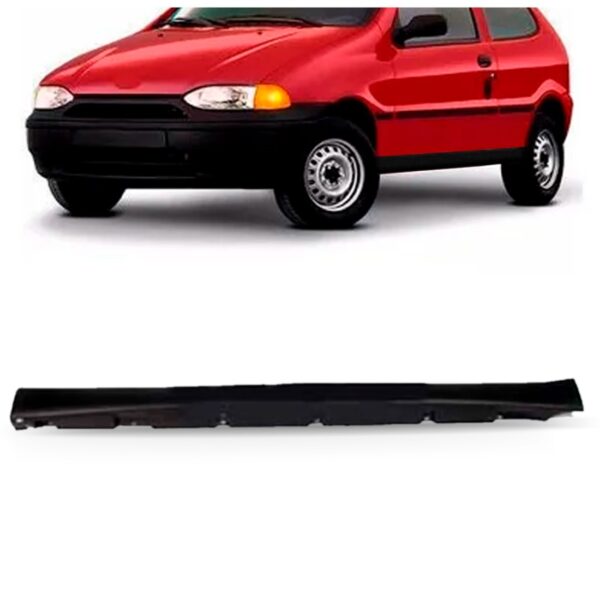 Spoiler Lateral Palio 1996 97 98 99 00 A 2004 Texturizado Lado Direito