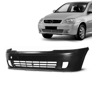 Parachoque Dianteiro Corsa 2002 A 2008 C/ Furo Milha Novo Preto