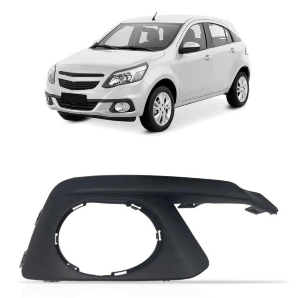 Moldura Milha Agile Com Furo 2013 2014 Lado Direito