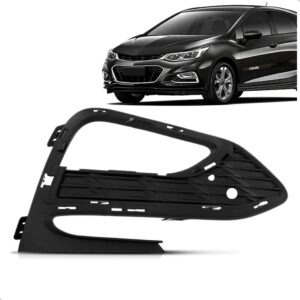 Moldura Farol Milha Cruze Hatch 2017 A 2019 Com Furo Sensor Lado Direito