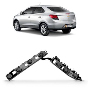 Suporte Guia Parachoque Traseiro Prisma 2012 A 2016 Lado Direito