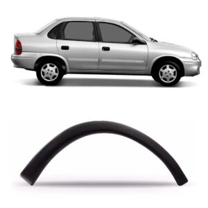 Moldura Paralama Dianteiro Corsa 2000 A 2008 Liso Lado Direito