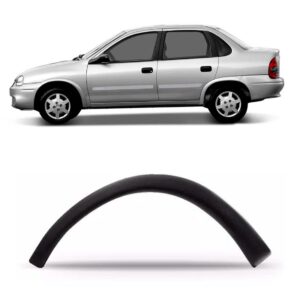 Moldura Paralama Dianteiro Corsa 2000 A 2008 Liso Lado Esquerdo
