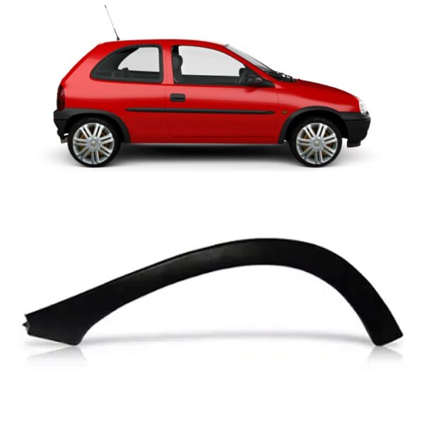Moldura Paralama Traseiro Corsa 1994 A 2002 Hatch Lisa Lado Direito