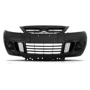 Parachoque Dianteiro C3 2008 A 2013 Sem Furo 1a Linha  Preto