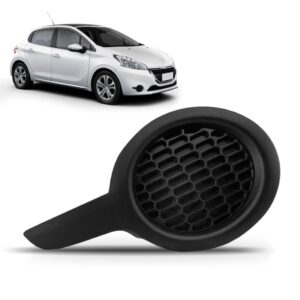 Moldura Milha Peugeot 208 2013 2014 2015 2016 Sem Furo Lado Direito