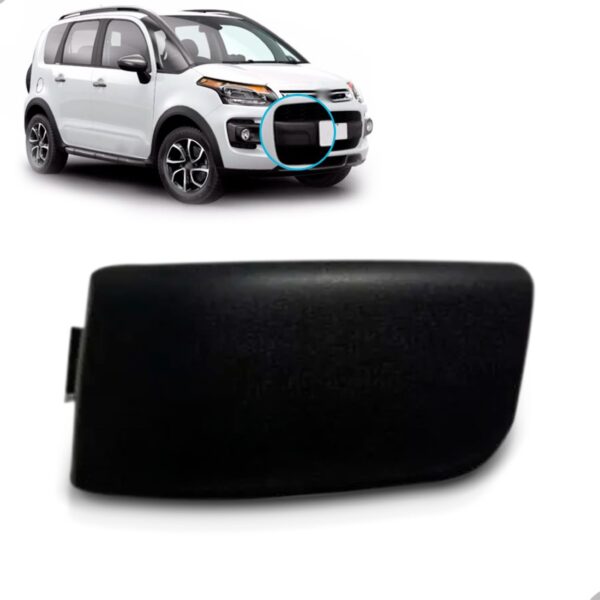 Tampa Reboque Parachoque Dianteiro C3 Aircross 2012 A 2016 Lado Direito