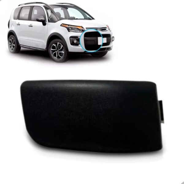 Tampa Reboque Parachoque Dianteiro C3 Aircross 2012 A 2016 Lado Esquerdo