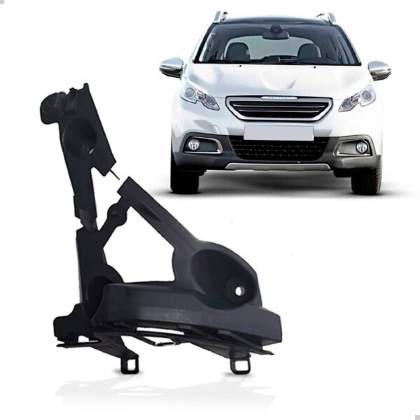 Guia Suporte Lateral Parachoque Traseiro Peugeot 2008 Lado Esquerdo