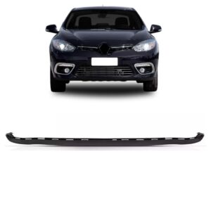 Spoiler Dianteiro Fluence 2013 2014 2015 2016 2017 Preto