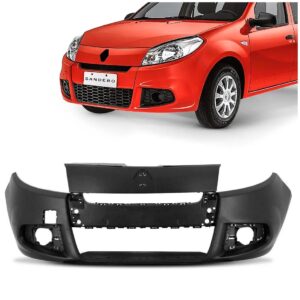 Envolvente Dianteiro Sandero 2011 2012 2013 2014 Novo Liso Preto