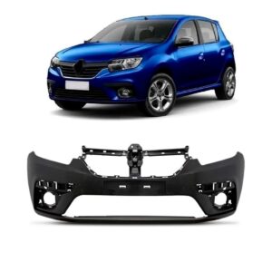 Parachoque Dianteiro Logan Sandeiro 2020 Em Diante 1a Linha  Preto