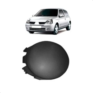 Tela Frontal Moldura Farol Milha Clio 2003 2004 2005 2006 Lado Direito