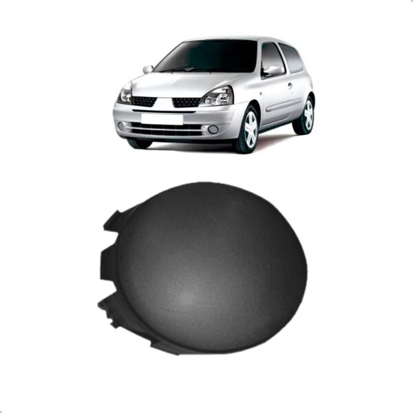 Tela Frontal Moldura Farol Milha Clio 2003 2004 2005 2006 Lado Direito