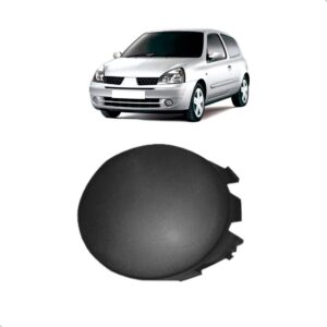 Tela Frontal Moldura Farol Milha Clio 2003 2004 2005 2006 Lado Esquerdo