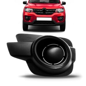 Moldura Farol Milha Kwid 2018 2019 2020 Sem Furo Lado Esquerdo