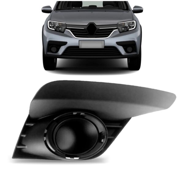 Grade Pchoque Dianteiro Logan Sandero 2020 A 2023 S/furo Le Plástico