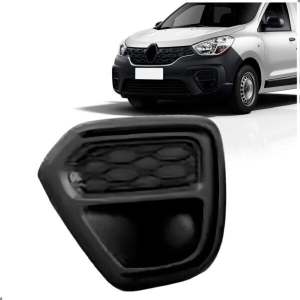 Moldura Milha Kangoo 2024 A 2025 Dianteiro Sem Furo Lado Esquerdo