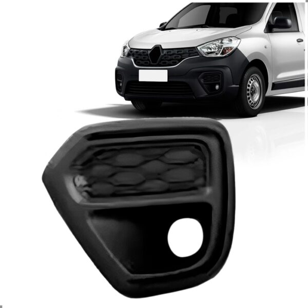 Moldura Milha Kangoo 2024 A 2025 Dianteiro Com Furo Lado Esquerdo