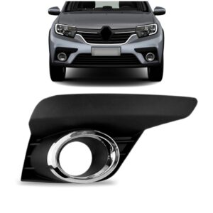 Moldura Milha Logan Sandero 2020 2021 2022 Com Furo Lado Direito