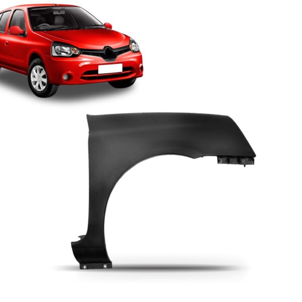 Paralama Dianteiro Clio 2012 2013 2014 2015 2016 Sem Furo Lado Direito