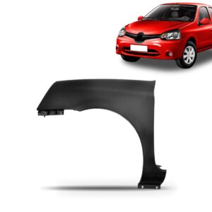 Paralama Dianteiro Clio 2012 2013 2014 2015 2016 Sem Furo Lado Esquerdo