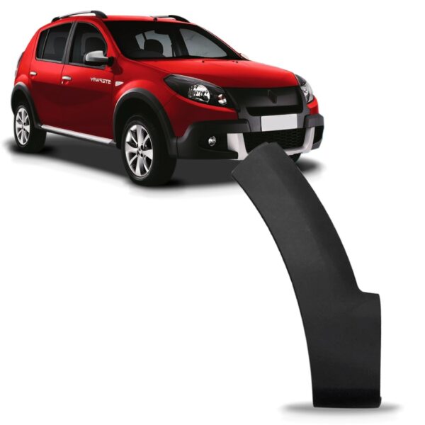 Moldura Paralama Dianteiro Sandero Stepway 2011 12 13 2014 Lado Direito