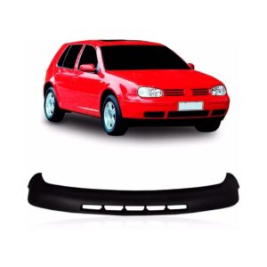 Spoiler Parachoque Dianteiro Golf 99 00 01 02 03 04 05 2006 Preto