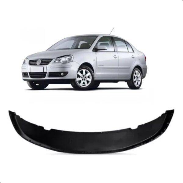 Spoiler Parachoque Dianteiro Polo 2008 2009 2010 E 2011 Preto