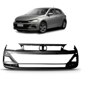 Envolvente Dianteiro Polo Virtus 2018 A 2022 Com Furo Novo Preto