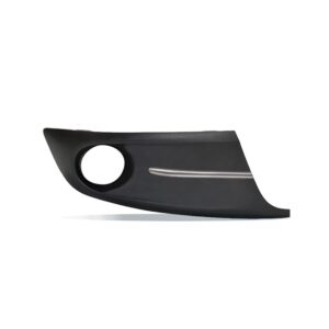 Moldura Farol Milha Fox 2010 A 2015 Com Furo Friso Cromado Lado Direito