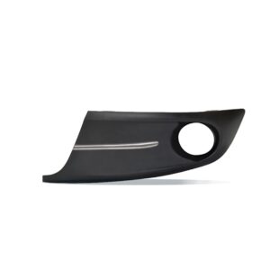 Moldura Farol Milha Fox 2010 A 2015 Com Furo Friso Cromado Lado Esquerdo