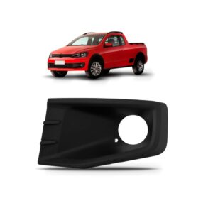 Moldura Milha Saveiro 2014 2015 2016 Com Furo Lado Esquerdo