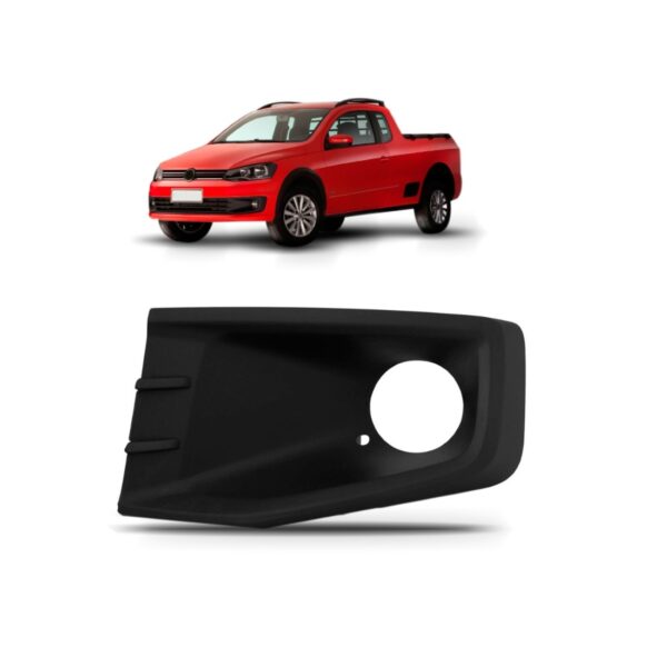 Moldura Milha Saveiro 2014 2015 2016 Com Furo Lado Esquerdo