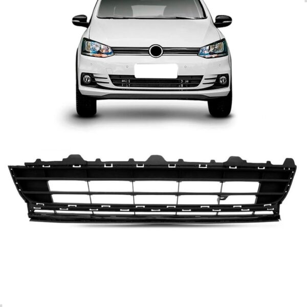 Grade Central Parachoque Fox Spacefox 2015 A 2018 1a Linha Preto