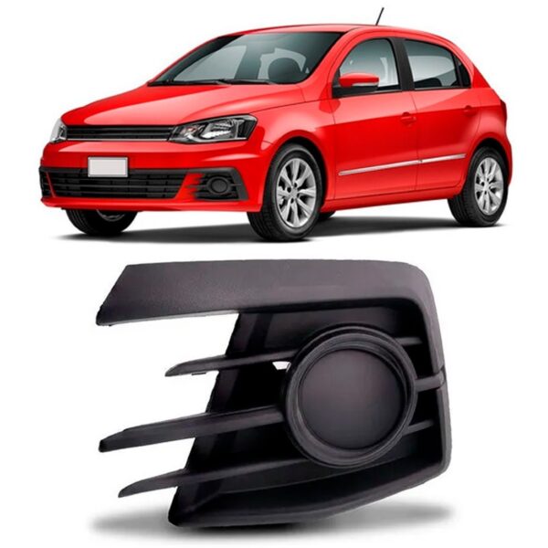Tela Moldura Farol Milha Gol G7 2016 17 18 2019 Sem Furo Lado Direito