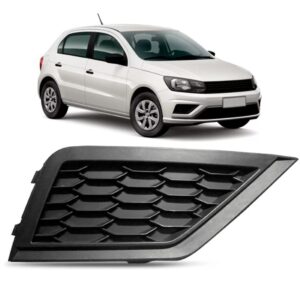 Tela Frontal Moldura Farol Milha Gol G8 2019 2020 Sem Furo Lado Esquerdo