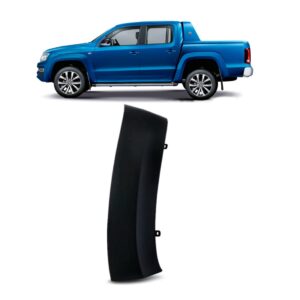 Moldura Lateral Parachoque Dianteiro Amarok 2016 Em Diante Lado Esquerdo