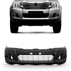 Parachoque Dianteiro Para Hilux 2012 A 2015 1a Linha Novo Preto