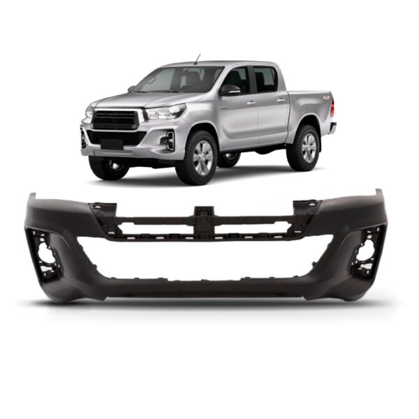 Envolvente Dianteiro Hilux 2019 2020 Sem Grade Preto