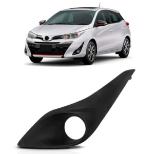 Moldura Milha C/ Furo Yaris 2018 Em Diante Lado Esquerdo