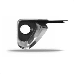 Tela De Parachoque Sw4 2016 A 2021 Com Furo Cromada Le Preto Direito/passageiro