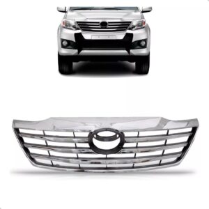 Tela Frontal Hilux Sw4 2012 2013 2014 2015 Radiador Cromada Plástico