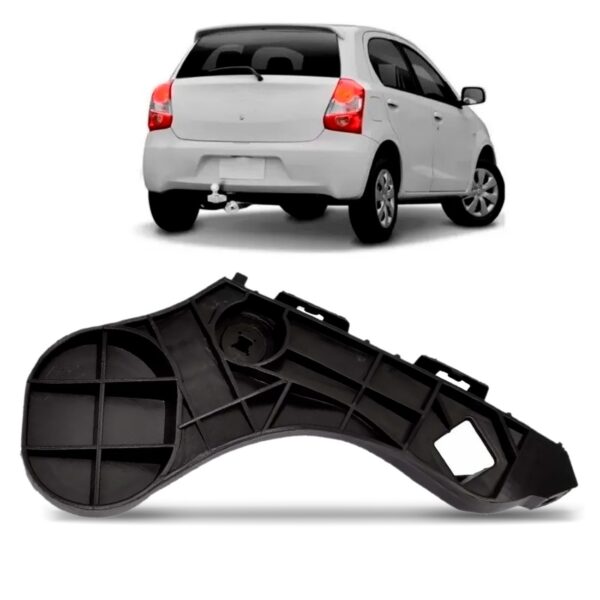 Suporte Guia Parachoque Traseiro Etios Hatch 2012 Em Diante Lado Direito