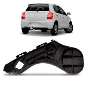 Suporte Guia Parachoque Traseiro Etios Hatch 2012 Em Diante Lado Esquerdo