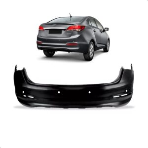 Parachoque Traseiro Hb20 Sedan 2013 A 2015 C/ Furo 1a Linha