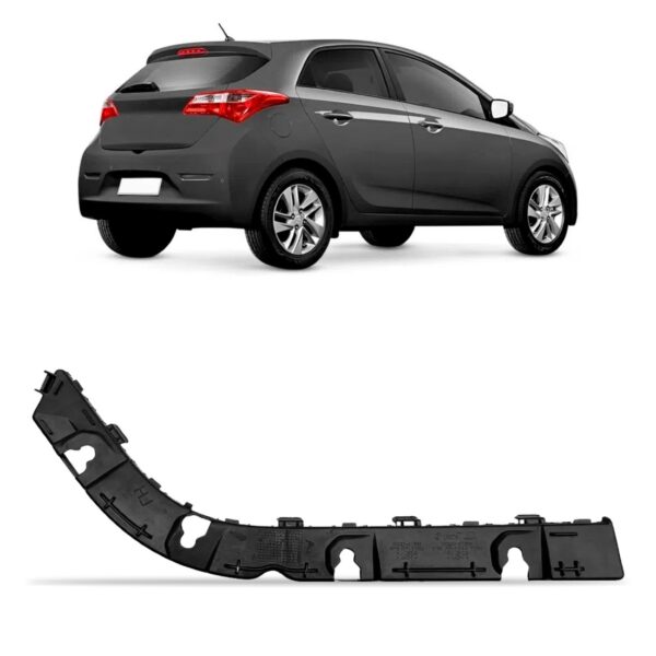Suporte Guia Parachoque Traseiro Hb20 Hatch 2013 A 2019 Lado Direito