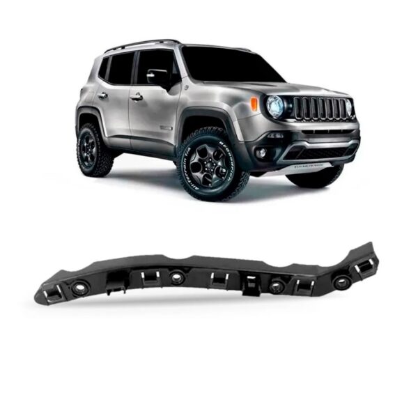 Guia Suporte Parachoque Dianteiro Jeep Renegade 2016 A 2018 Lado Direito