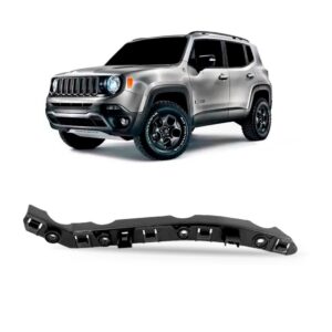 Guia Suporte Parachoque Dianteiro Jeep Renegade 2016 A 2018 Lado Esquerdo